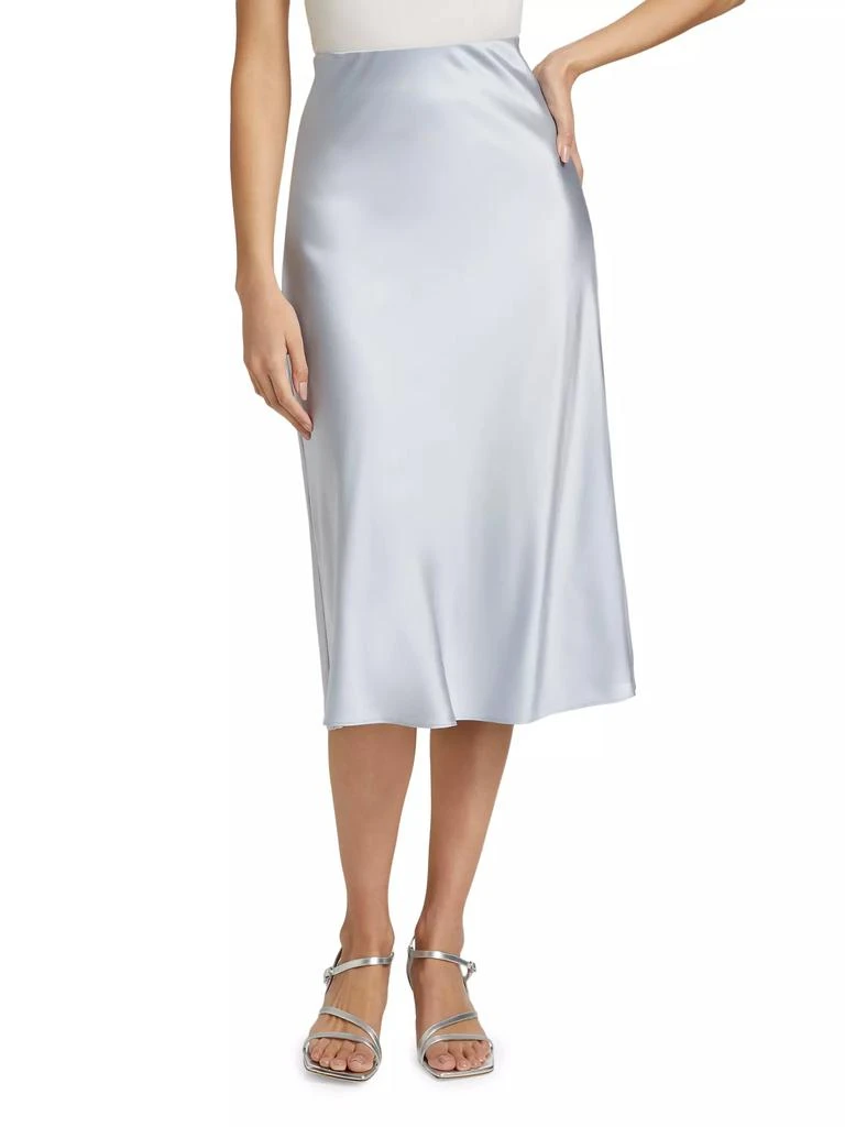 Cami NYC Aviva Stretch Silk A-Line Skirt 3