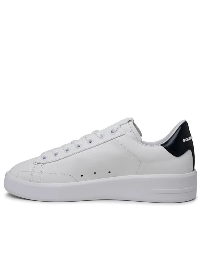 Golden Goose Golden Goose 'Purestar' White Calf Leather Sneakers 3