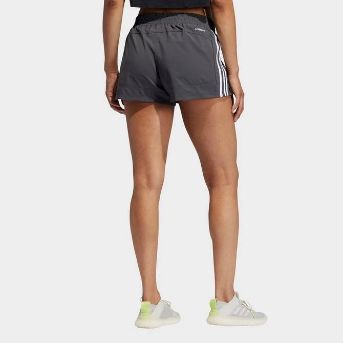 Adidas Women's adidas Pacer 3 Stripes Woven Training Shorts 2