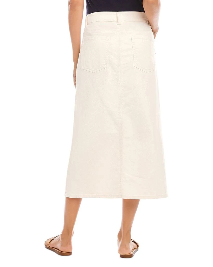 Karen Kane Denim Midi Skirt - Dresses & Skirts - Free Shipping - BeyondStyle