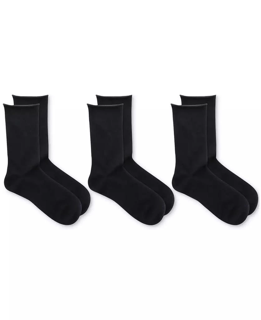 Ralph Lauren Women's Super Soft 3pk Roll-Top Socks 34026PK 2