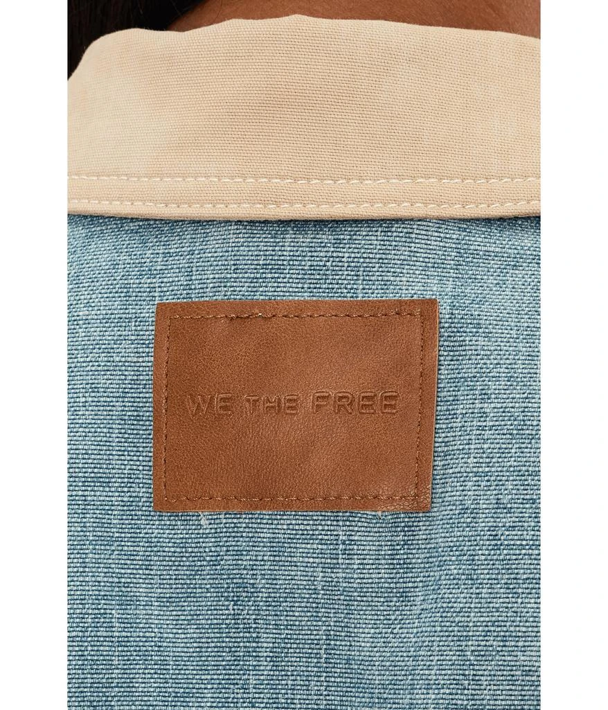 Free People We The Free Lemon Denim Jacket 5