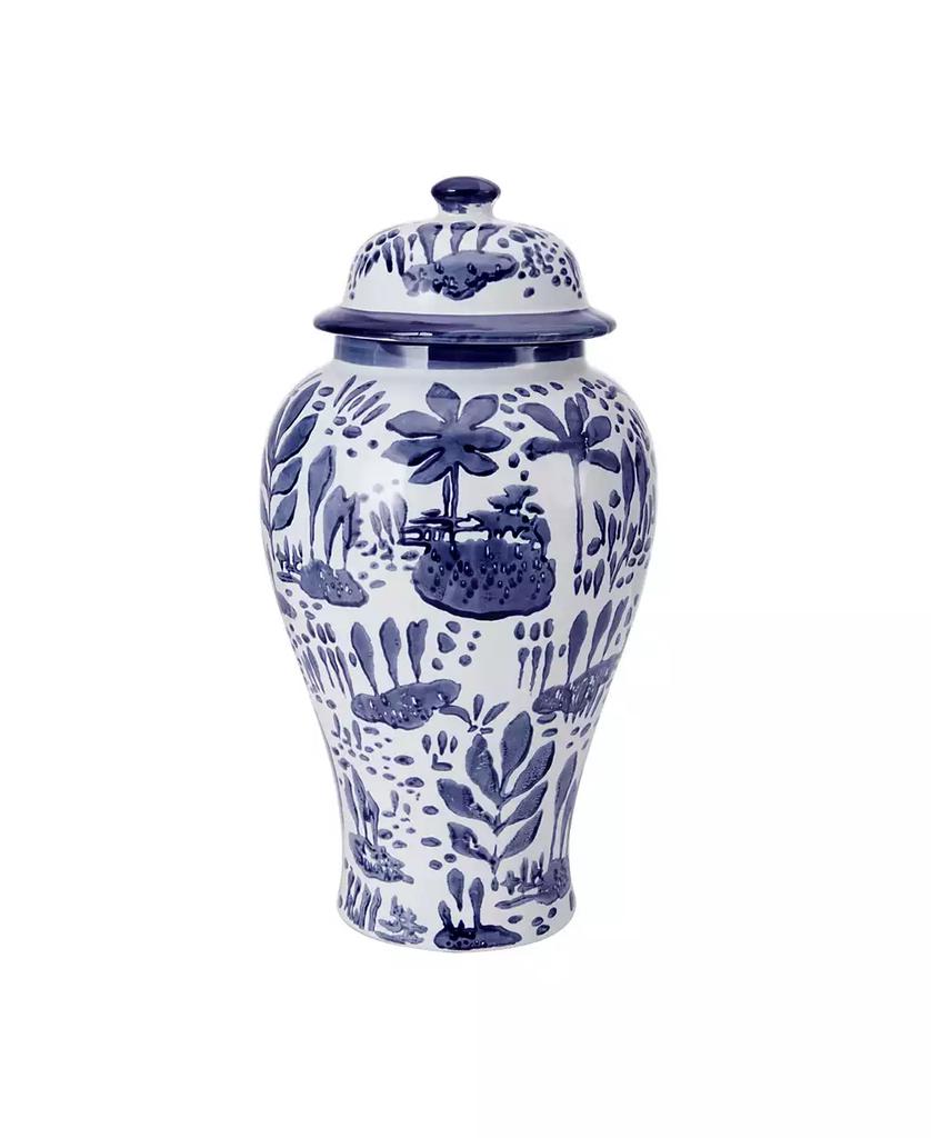 Mikasa Landscape Ceramic Canister with Lid