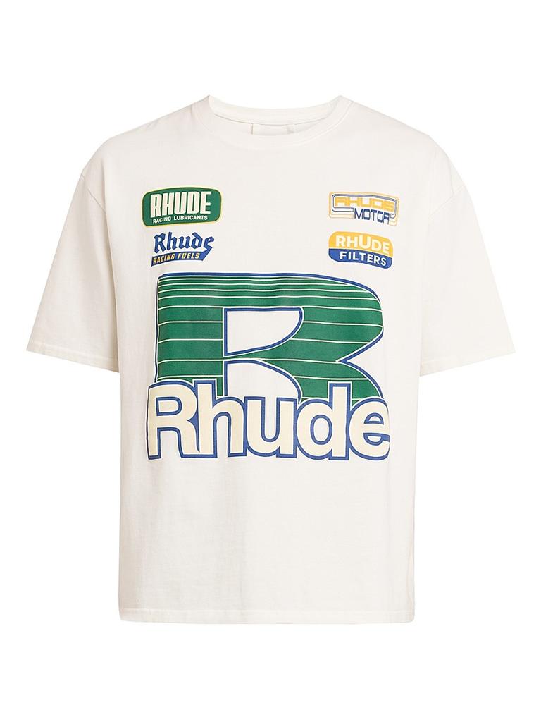 ★hude★ オフホワイト 'Rhude' Regatta Champions Tシャツ Rhude Off-White 'Rhude' Regatta Champions T-shirt - T-Shirts