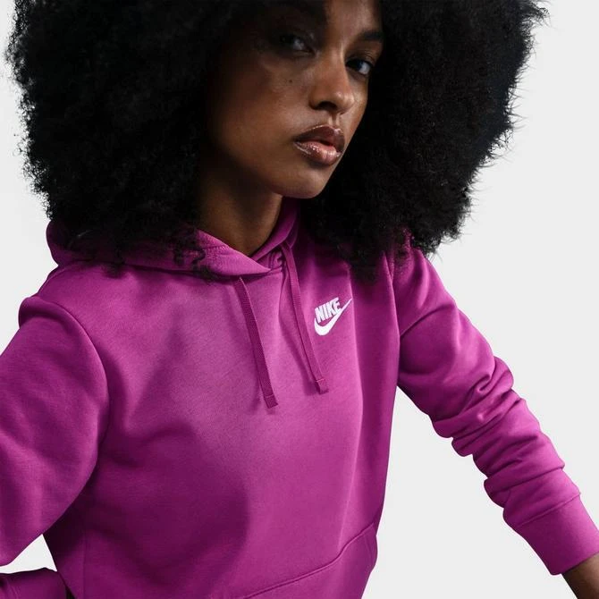 NIKE Women's Nike Sportswear Club Fleece Pullover Hoodie 4
