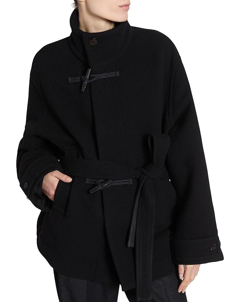 Lemaire Short Bathrobe Duffle Coat 5