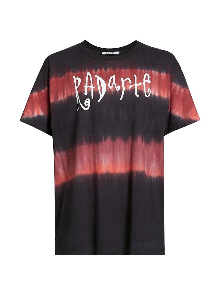 Rodarte Beetlejuice II x Rodarte Logo Tie-Dye Cotton T-Shirt 1