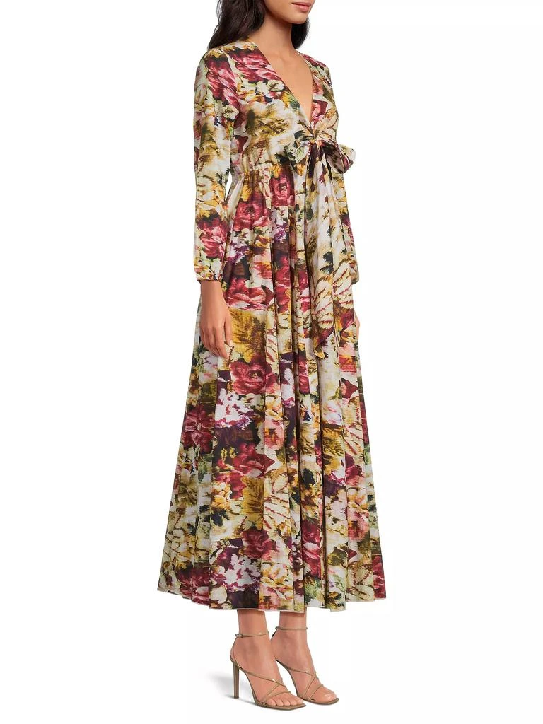 Ro's Garden Angela Floral Cotton Maxi Dress 4