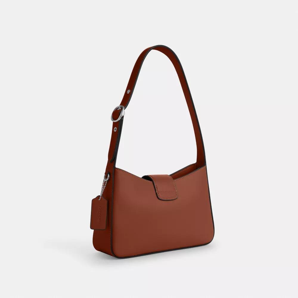 Coach Eliza Shoulder Bag With Leather Covered Closure