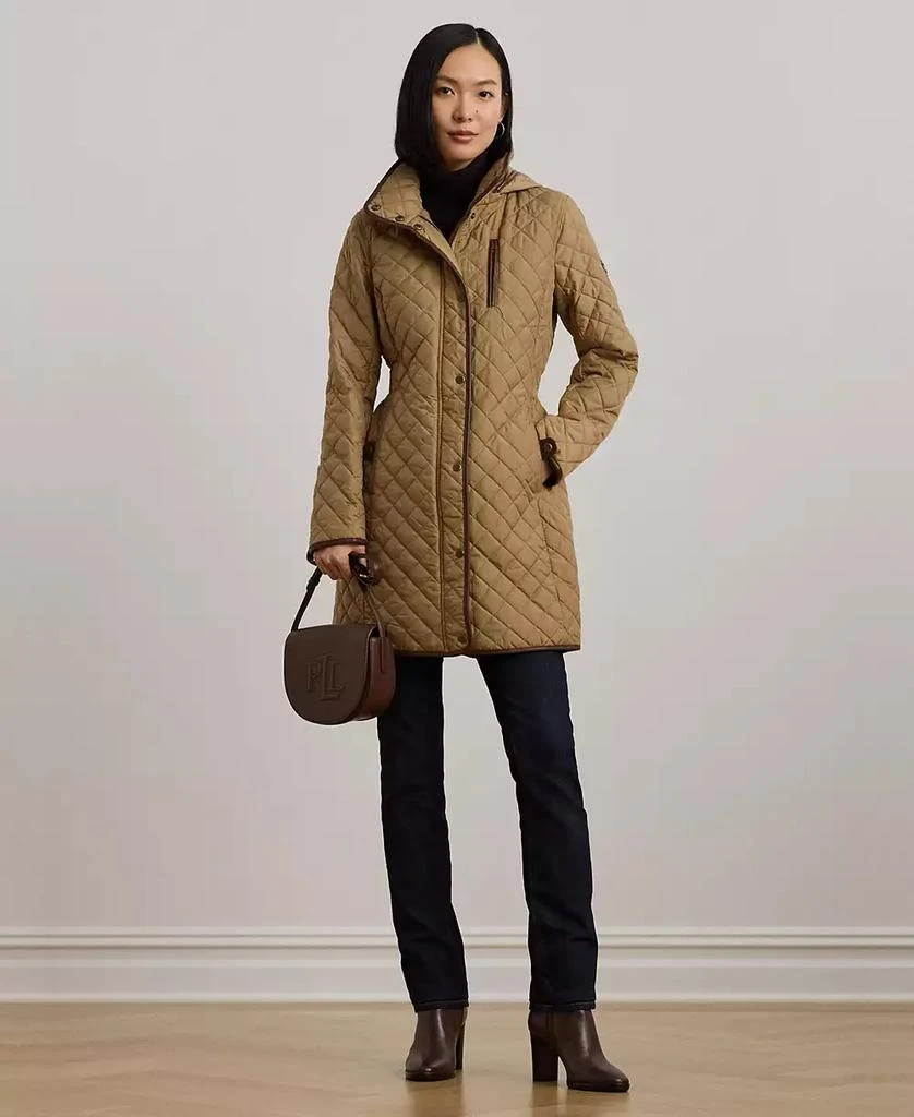 Ralph Lauren Women's Hooded Quilted Coat 3