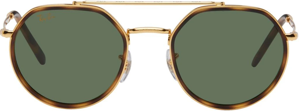 Ray-Ban Gold RB3765 Sunglasses 1