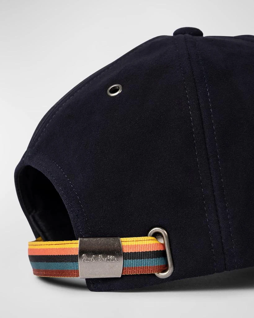 Paul Smith Men's Suede Baseball Hat 3