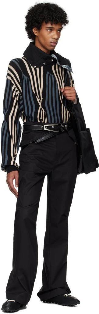 Kiko Kostadinov Black Alec K-Dart Trousers 5