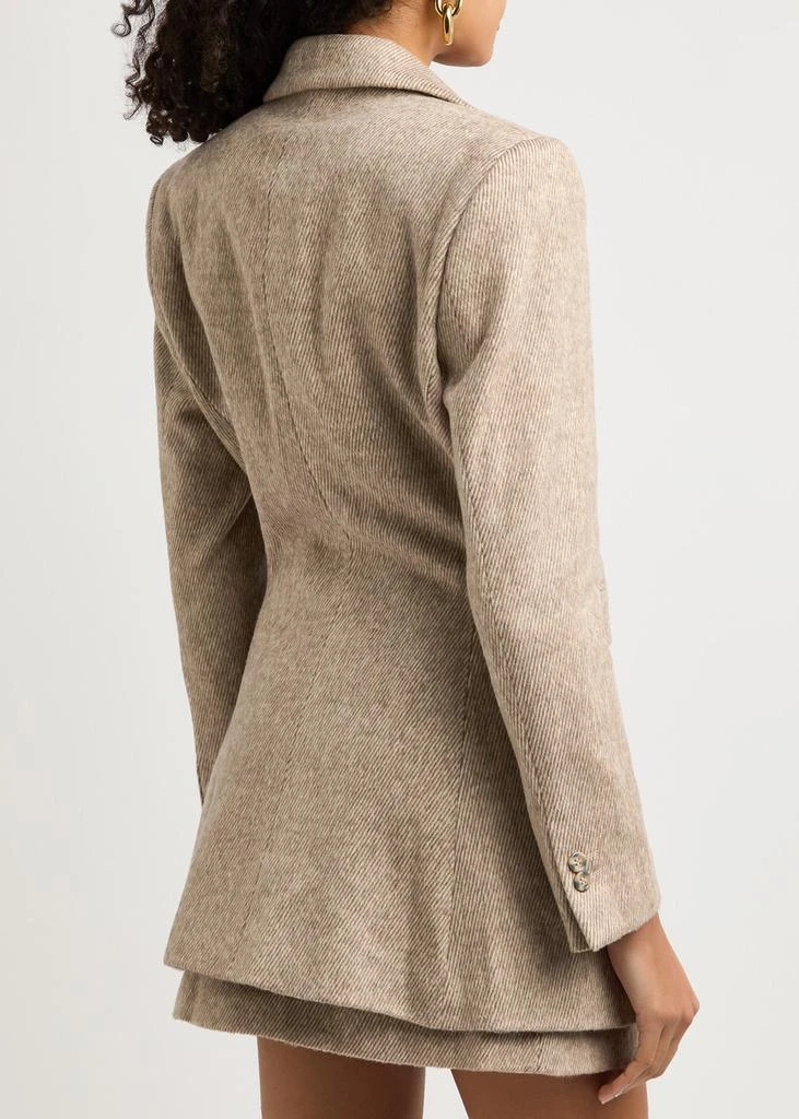 ODD MUSE The Ultimate Muse striped brushed-knit blazer 3