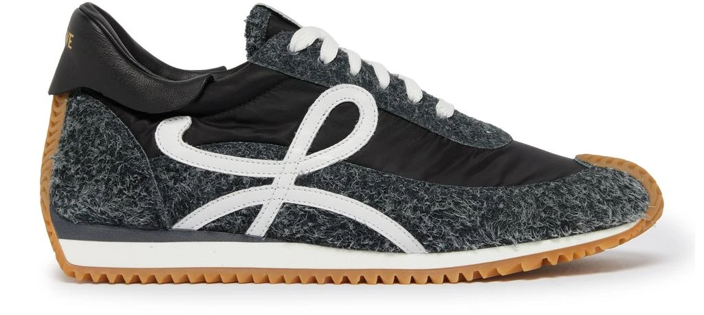 Loewe Flow runner sneakers in nylon and suede 2