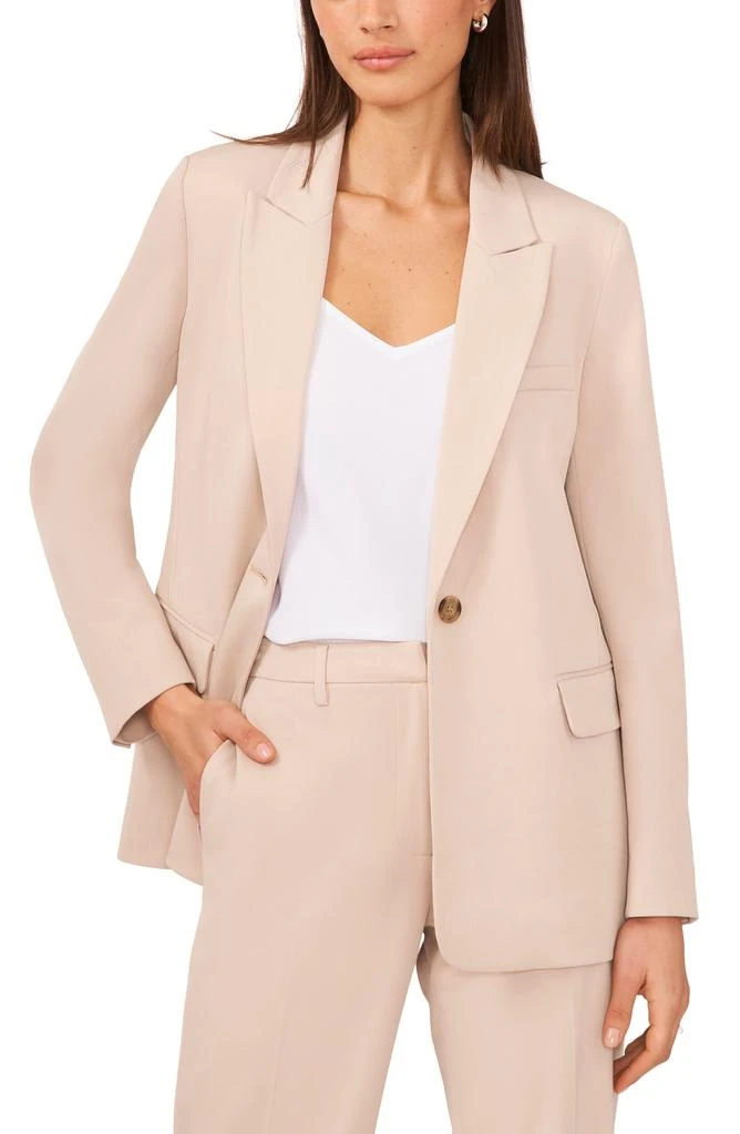 Halogen Single Button Relaxed Blazer 1