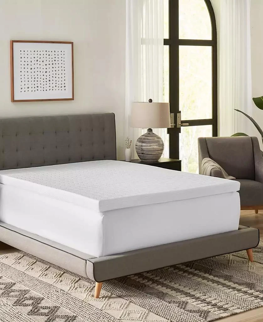 ProSleep 3" Gel-Infused Memory Foam Mattress Topper with Cooling Cover, California 2