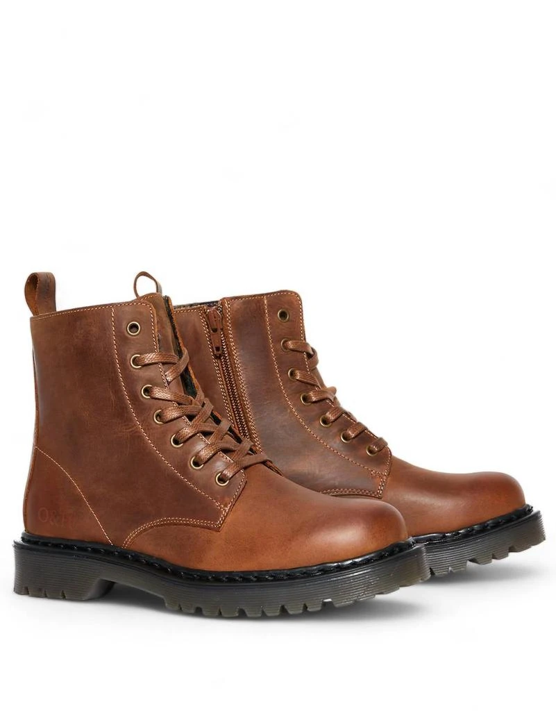 Oak & Hyde Women's Brixton Boots In Dark Brown 1
