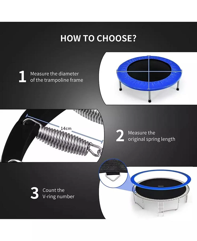 SUGIFT High-Elastic PP Replacement Jumping Mat 7