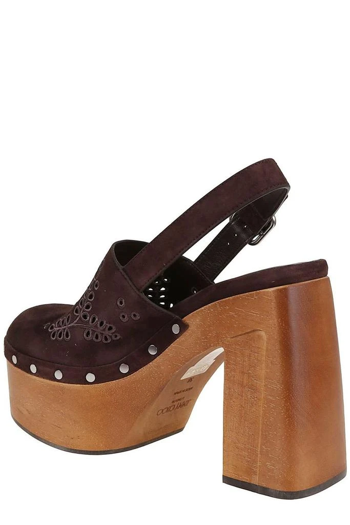 Jimmy Choo Jimmy Choo Alida Platform 135 Slingback Clogs 3