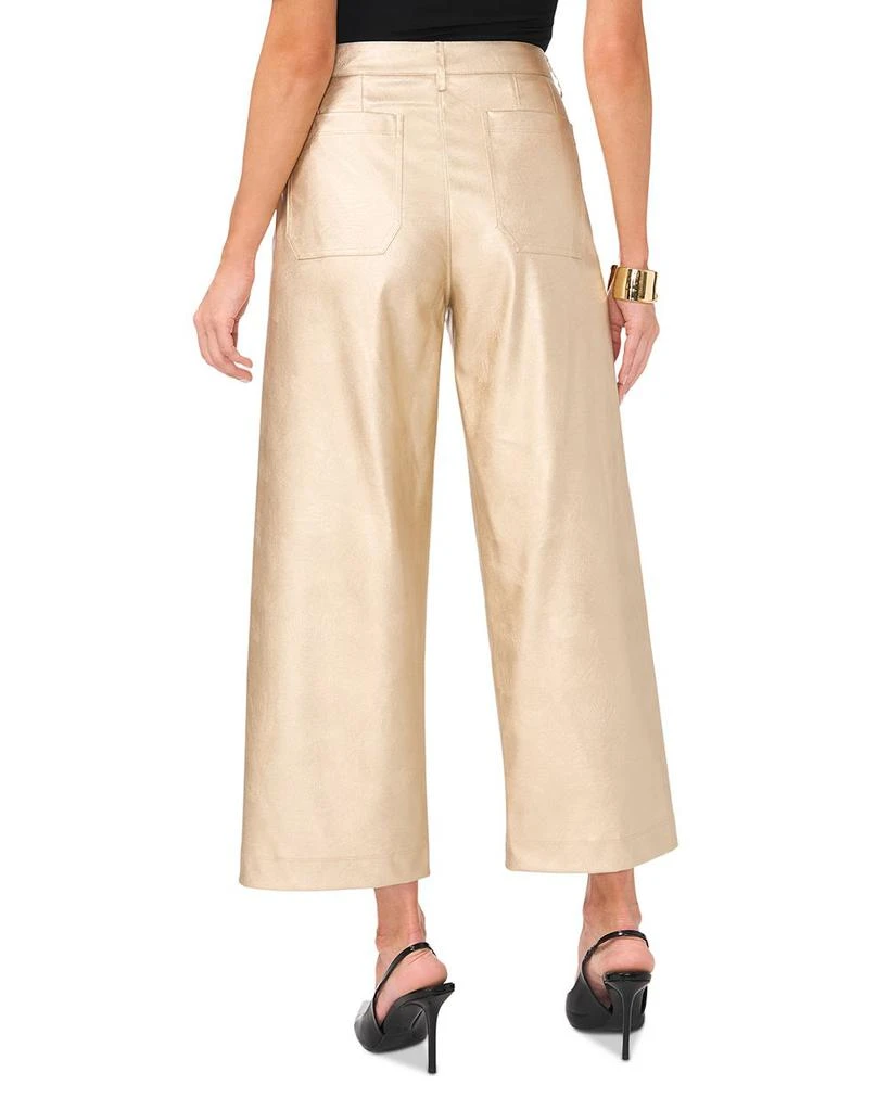 Vince Camuto Cropped Metallic Pants 3