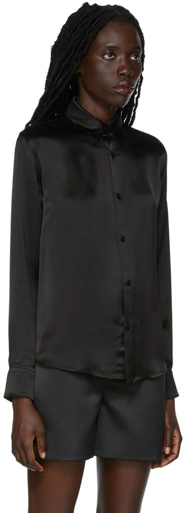 AMI Black Viscose Shirt 2