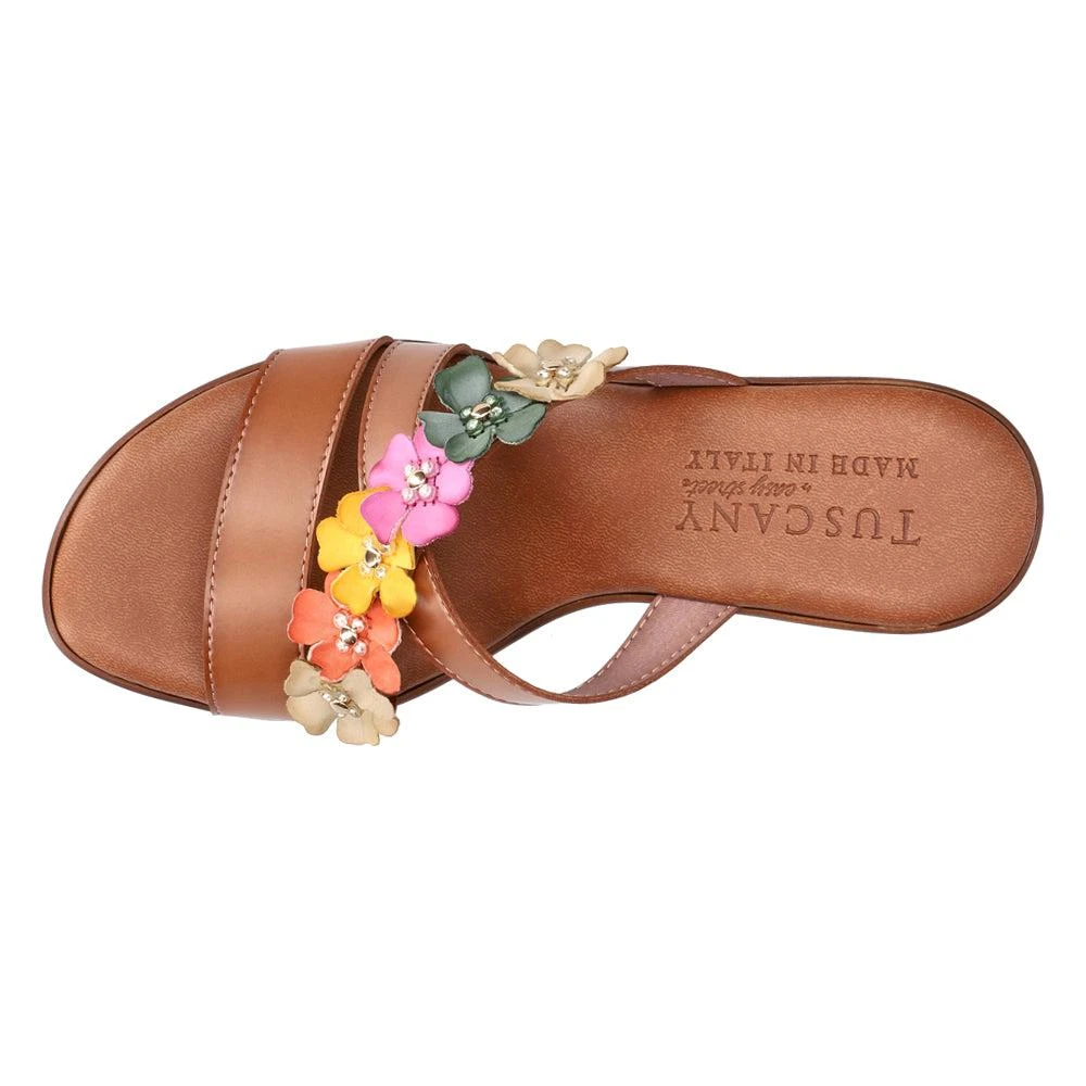 Easy Street Bellefleur Rhinestone Wedge Sandals 4