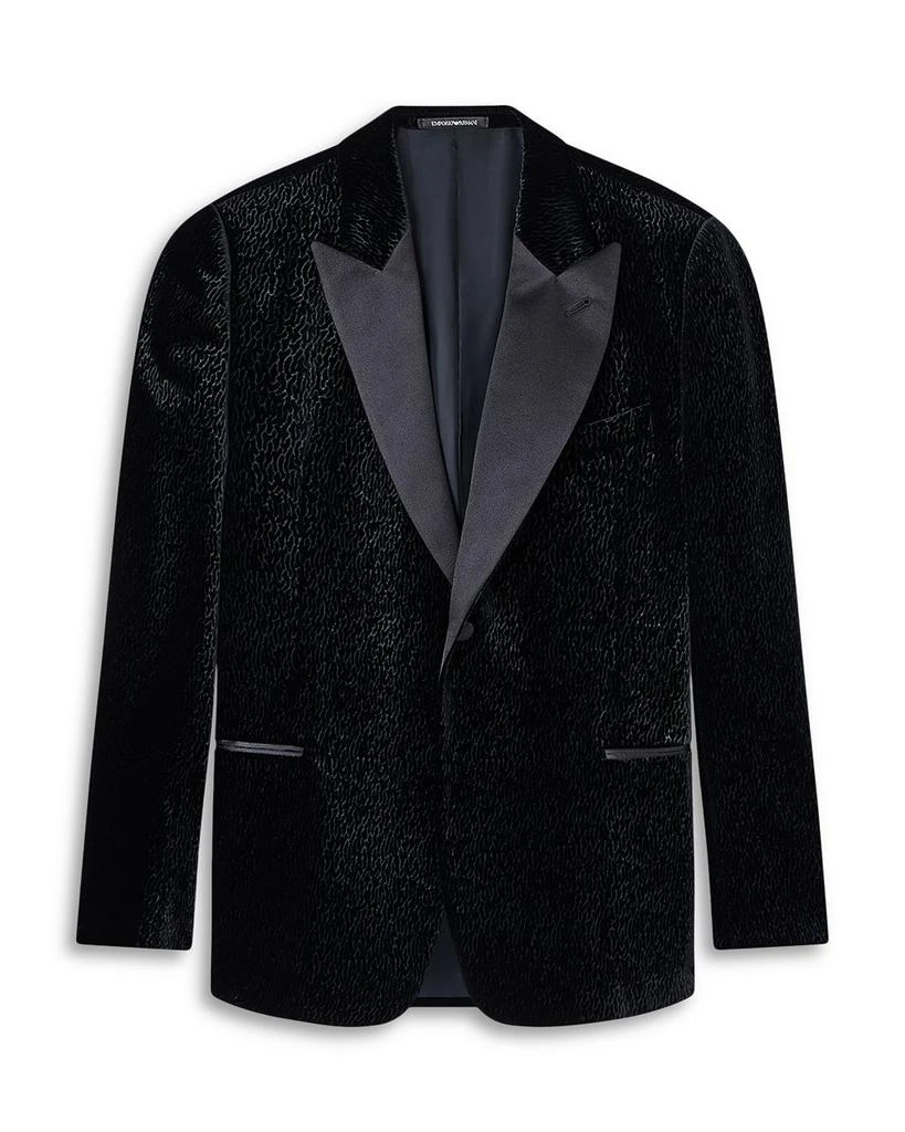 Emporio Armani Slim Fit Textured Blazer 5