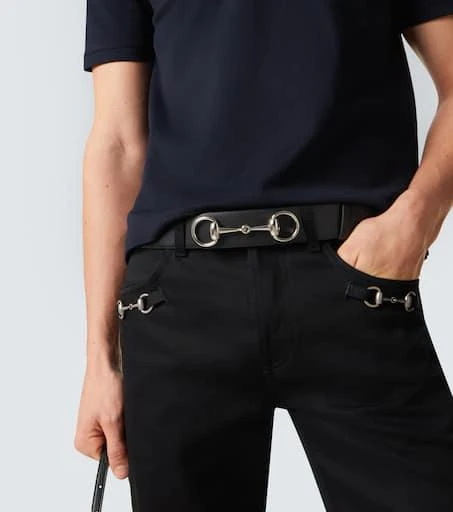 Gucci Horsebit 1955 leather belt 2