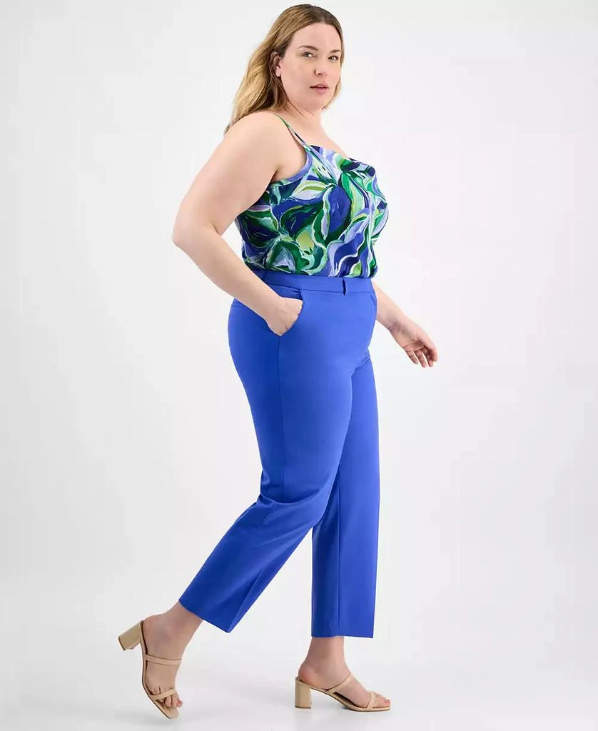 Tahari Plus Size Classic Ankle Pants Leggings Free Shipping