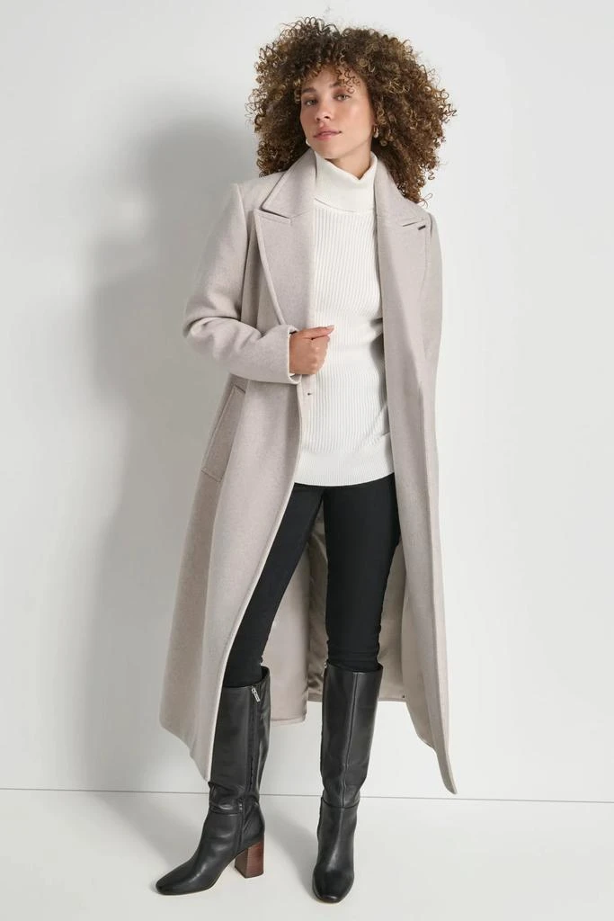 DKNY WOOL WRAP COAT 5