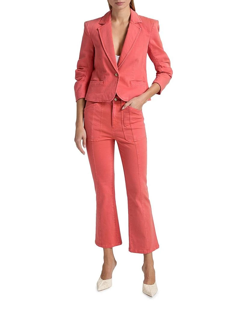 Cinq à Sept Wallace Bootcut Crop Jeans 2