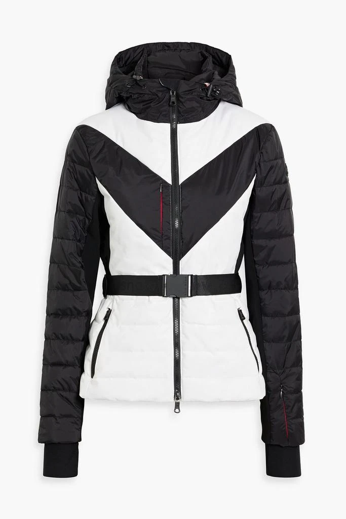 ERIN SNOW Kat color-block quilted ski jacket 1