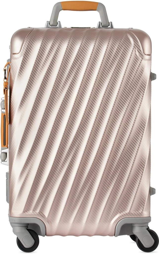 Tumi Pink 19 Degree Aluminium International Carry-On Case 1