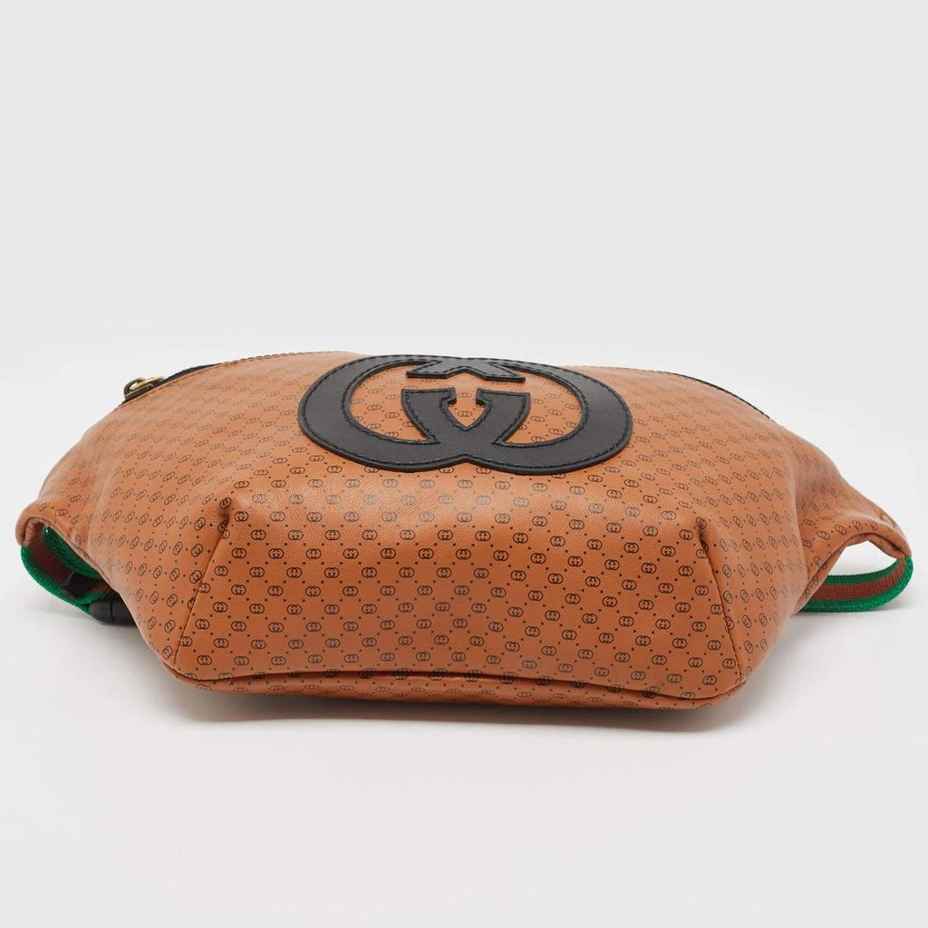Special Edition Gucci Dapper Dan Belt Bag Gucci x Dapper Dan Black Leather Laminated Ayers GG Micro  main image 3