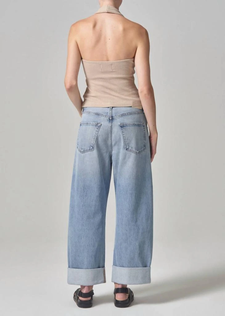 Citizen Ayla Baggy Cuffed Jeans In Gemini 2