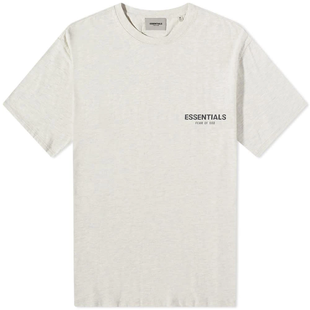 Essentials Fear of God ESSENTIALS Summer Core T-Shirt - Light Heather Oatmeal 1