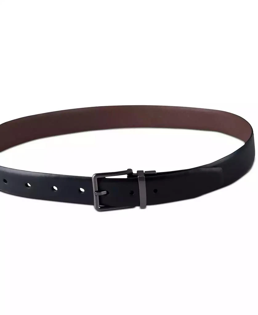 Calvin Klein Men's Reversible Textured Leather Dress Belt, Created for Macy's 3
