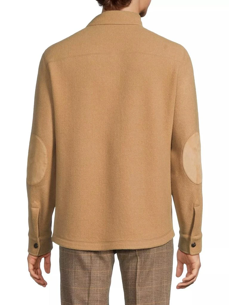 Ralph Lauren Cashmere-Wool Shirt Jacket 5