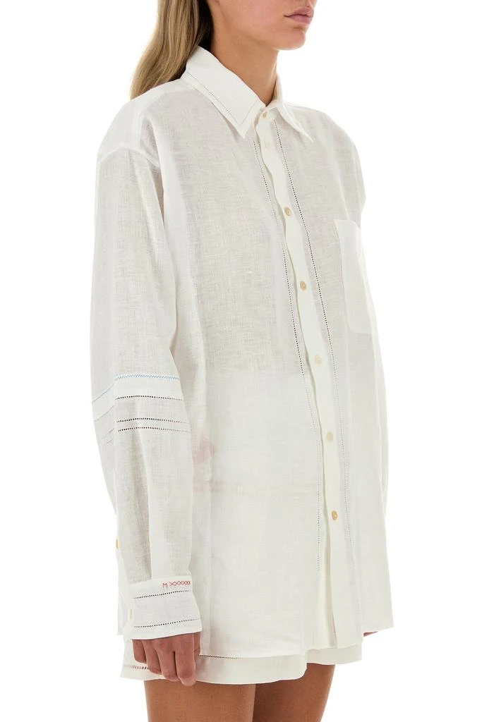 Marni White linen shirt 2