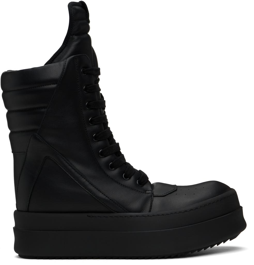 Rick Owens Black Mega Bumper Sneakers - Casual Shoes