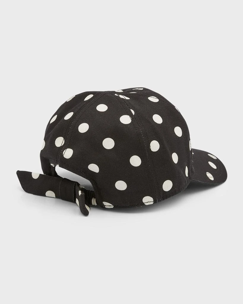 Kate Spade spaced picture polka-dot bow baseball cap 2