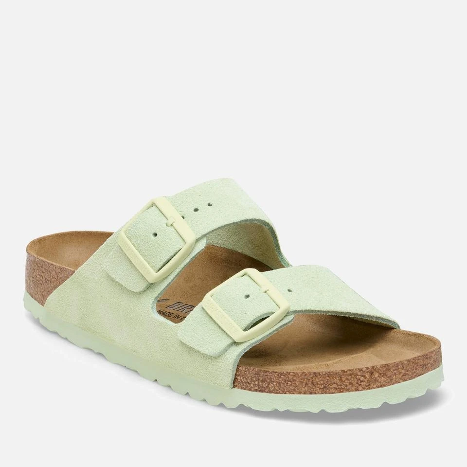 Birkenstock BIRKENSTOCK WOMEN'S ARIZONA SLIM-FIT SUEDE DOUBLE-STRAP SANDALS 1