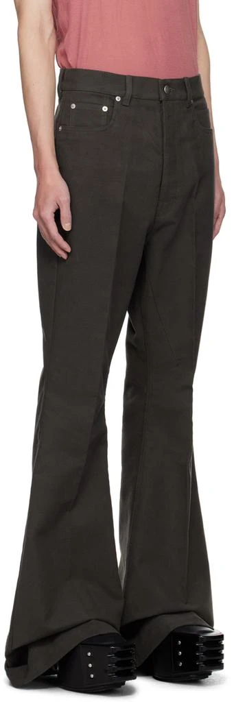 Rick Owens Gray Porterville Bolan Bootcut Jeans 2