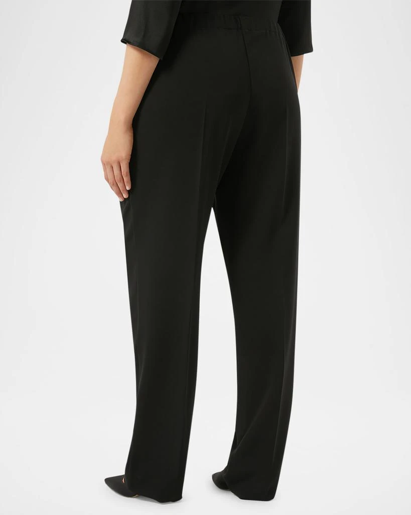 Marina Rinaldi Plus Size Rapsodia Straight-Leg Cady Trousers 3