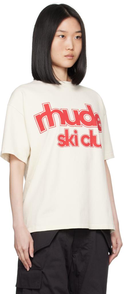 Rhude Off-White 'Rhude Ski Club' T-Shirt