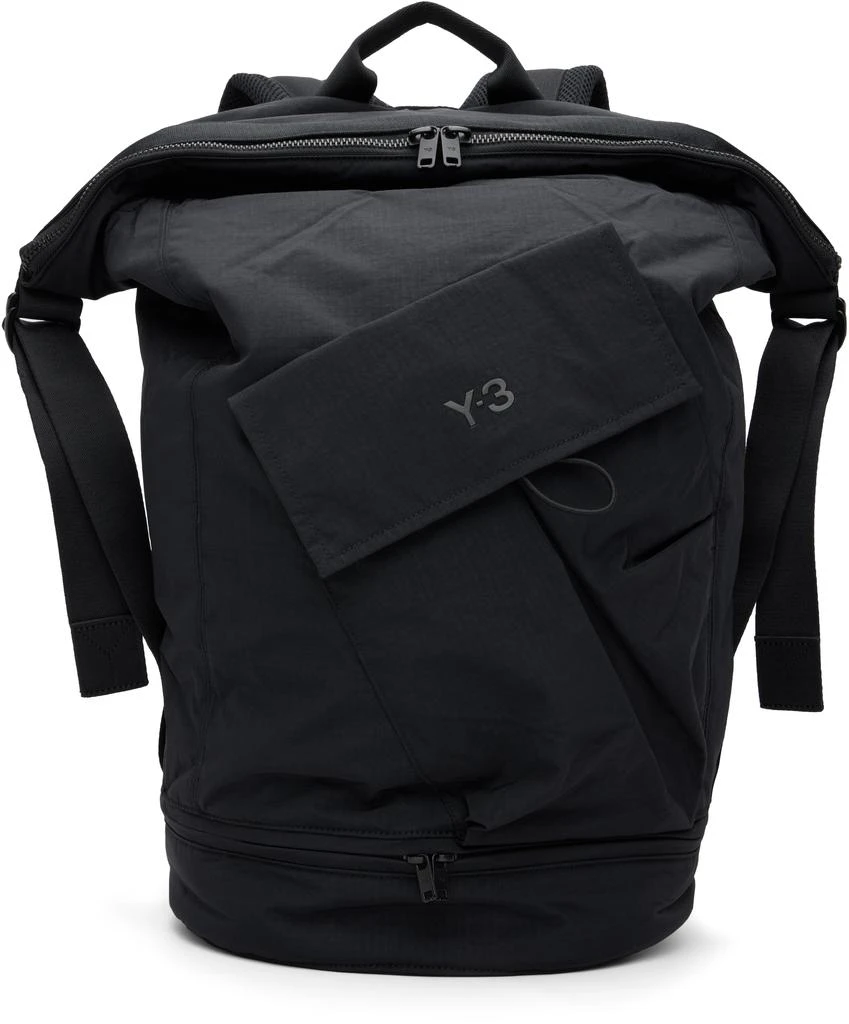 Y-3 Black Utility Backpack