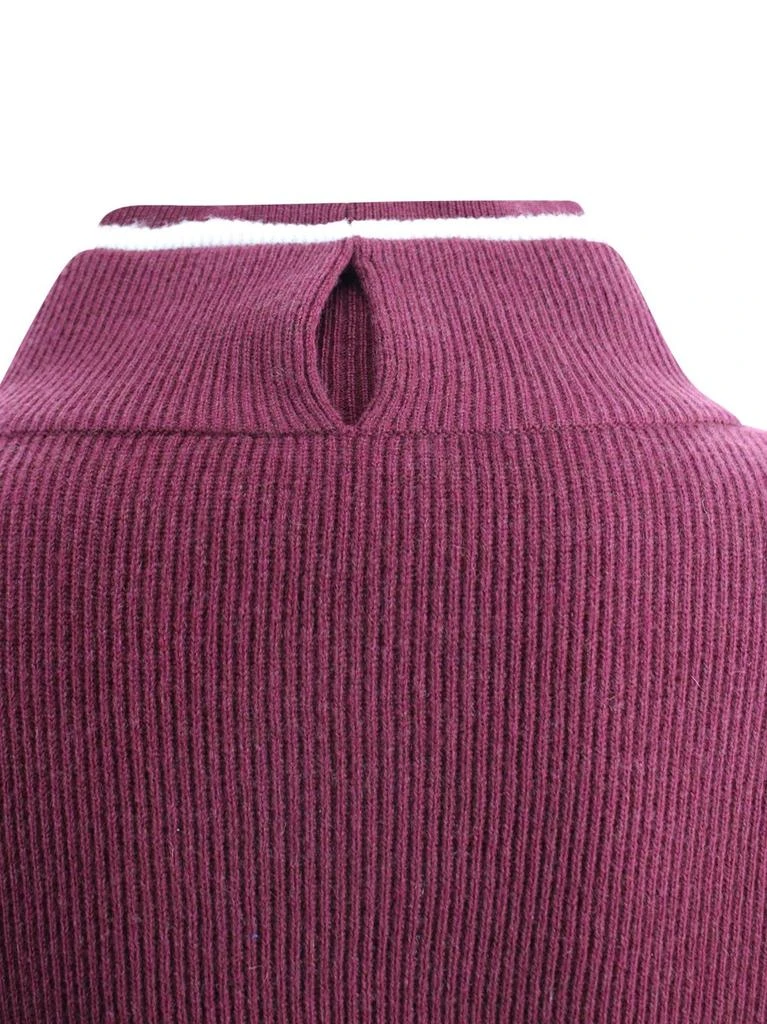 Brunello Cucinelli Brunello Cucinelli High Neck Knitted Jumper 5