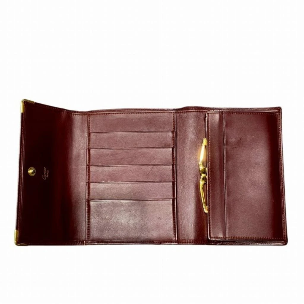 Cartier Must  Leather Coin Purse/Coin Case (Pre-Owned) 3