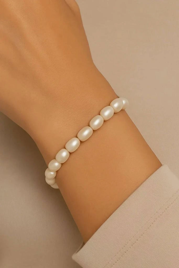 eklexic Eklexic - Women
s Pearl Bead Bracelet 2